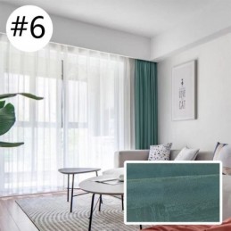 Korkea Pimennysverho Mittatilaustyönä Tehty Verho Precision Jacquard Makuuhuoneeseen, Olohuoneeseen