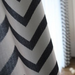 Ylelliset Jacquard-Verhot, Aaltoilevat Raidalliset, Pimentävät Olohuoneeseen