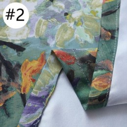 Amerikkalainen Stye-Pimennysverho Mittatilaustyönä Tehty Verho Huonetta Tummentavat Verhot Kukkakuviolla