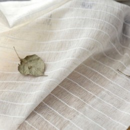 Raidalliset Jacquard-Läpikuultavat Verhot, Yksivärinen Voile-Tylli, Olohuoneeseen