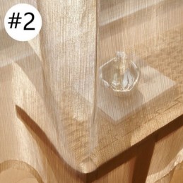 Kaunis Mittatilaustyönä Tehty Voile-Verho, Yksivärinen Tylli, Olohuoneeseen, Makuuhuoneeseen