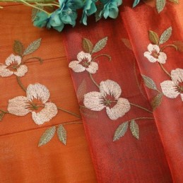 Pastoraalinen Tyyli, Läpikuultava Verho, Mittatilaustyönä Tehty, Raikas Tuuletus, Kirjonta, Olohuone