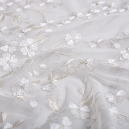 Koristeellinen Läpikuultava Verho Mittatilaustyönä Tehty Verho Kasvikirjailtu Tylliverhot Olohuone Makuuhuone