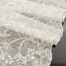 Koristeellinen Läpikuultava Verho Mittatilaustyönä Tehty Verho Kasvikirjailtu Tylliverhot Olohuone Makuuhuone