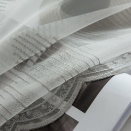 Koristeellinen Läpikuultava Verho Mittatilaustyönä Verholinjalla Kirjailtu Tylliverhot Olohuoneeseen Makuuhuoneeseen