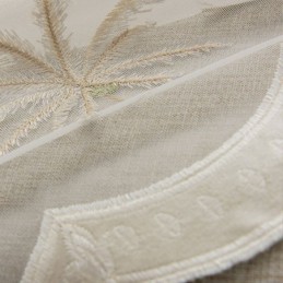 Koristeellinen Läpikuultava Verho Mittatilaustyönä Tehty Verho Kasvikirjailtu Ikkunaverhot Olohuone Makuuhuone