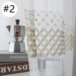 Kirjaillut Voile-Verhot, Pohjoismaiset Läpikuultavat, Olohuoneeseen, Makuuhuoneeseen