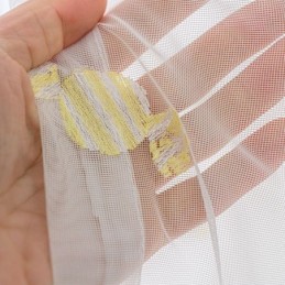 Koristeellinen Läpikuultava Verho Mittatilaustyönä Tehty Verho Karkkia Kirjailtu Tylliverhot Makuuhuoneeseen