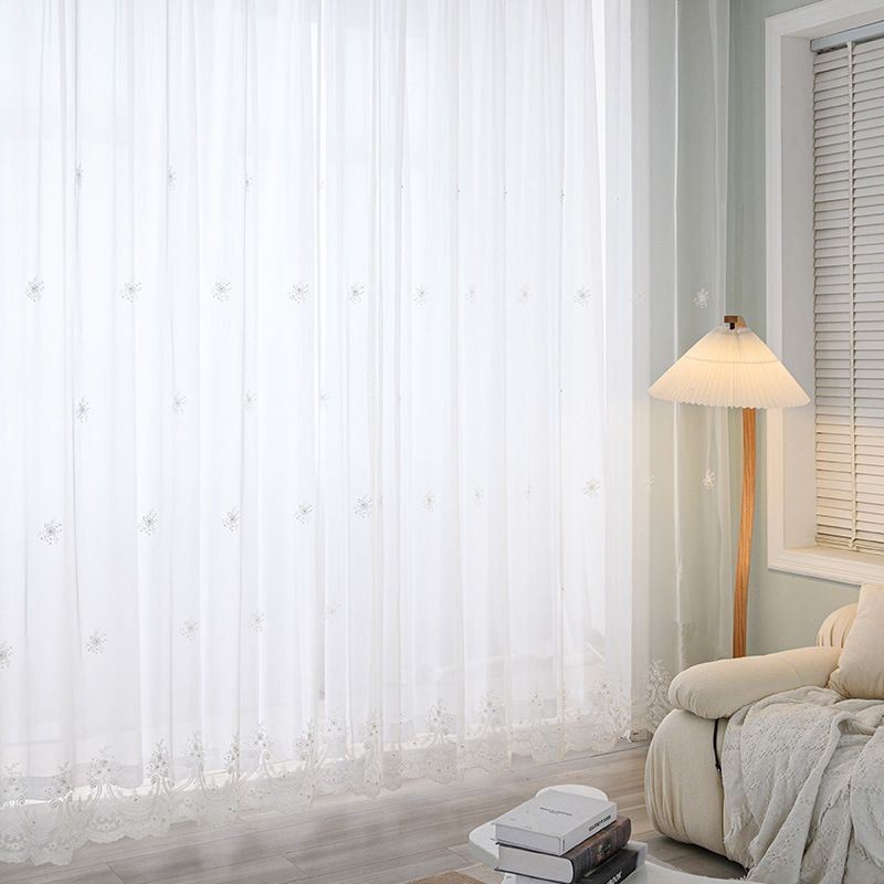 Brodeerattu Pimennysverho Mittatilaustyönä, Ylellinen Eurooppalainen Lämpöeristetty Verho Olohuoneeseen