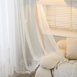 Brodeerattu Pimennysverho Mittatilaustyönä, Ylellinen Eurooppalainen Lämpöeristetty Verho Olohuoneeseen