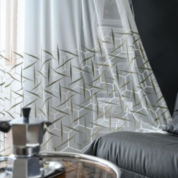 Eurooppalainen Kirjailtu Läpikuultava Verho Mittatilaustyönä Tehty Verho Tylli Ylellinen Voile-Verhot Olohuoneeseen