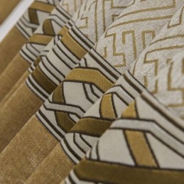 Moderni Chenille-Verho Mittatilaustyönä Tehty Verho Yksinkertainen Jacquard-Olmahuoneen Kangas