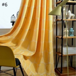 Abstrakti Puolipimennysverho Mittatilaustyönä Tehty Verho Hunajakennokirjonta Olohuoneeseen