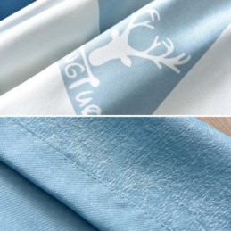 Pohjoismainen Puolipimennysverho, Mittatilaustyönä Valmistettu, Kolmiokuvioinen Olohuoneverho