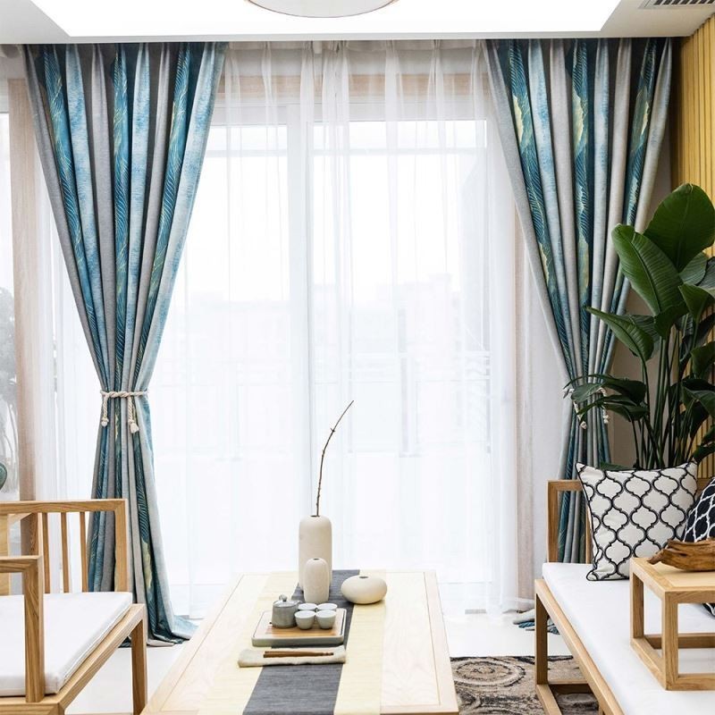 Moderni Max-Pimennysverho Mittatilaustyönä, Verho, Paksuuntunut Musteella Painettu Makuuhuone