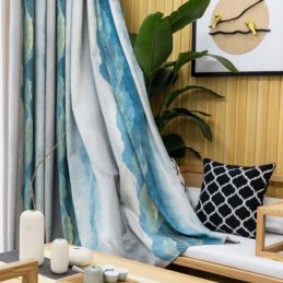 Moderni Max-Pimennysverho Mittatilaustyönä, Verho, Paksuuntunut Musteella Painettu Makuuhuone