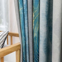 Moderni Max-Pimennysverho Mittatilaustyönä, Verho, Paksuuntunut Musteella Painettu Makuuhuone