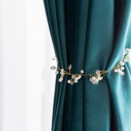 Mittatilaustyönä Tehty Pohjoismainen Verho, Kiinteä Flanelli Olohuoneeseen, Hotelliin