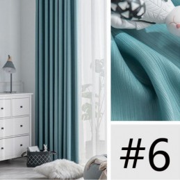 Pohjoismainen Raidallinen Jacquard-Verho Mittatilaustyönä, Pimennysverhot Olohuoneeseen, Makuuhuoneeseen