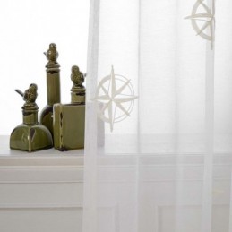 Moderni Läpikuultava Verho Mittatilaustyönä, Hengittävä Tähtikirjonta Olohuoneeseen