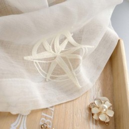 Moderni Läpikuultava Verho Mittatilaustyönä, Hengittävä Tähtikirjonta Olohuoneeseen