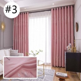 Pohjoismaiseen Tyyliin Puukuvioidut Satiinijacquard-Verhot Olohuoneeseen Ja Makuuhuoneeseen