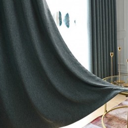 Yksiväriset Pimennysverhot Olohuoneeseen, Makuuhuoneeseen, Moderniin Hoitoon, Verhot