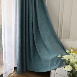 Puhdasvärinen Verho Mittatilaustyönä Tehty Verho, Korkea Varjostus Olohuoneeseen, Makuuhuoneeseen