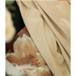 Flanellit, Samppanjanväriset Pimennysverhot, Mittatilaustyönä Tehdyt, Pohjoismaiset Minimalistiset, Premium-Kankaasta Valmistetut Olohuoneen Ja Ravintolan Verhot