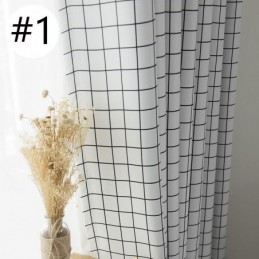 Ruutumainen Pimennysverho Mittatilaustyönä, Geometrinen Verho Makuuhuoneeseen, Olohuoneeseen