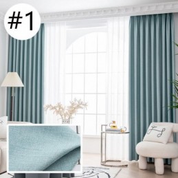 Moderni Yksivärinen Verho Mittatilaustyönä Tehty Pimennysverhot Olohuoneeseen