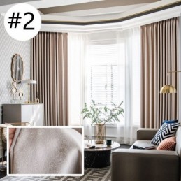 Moderni Yksivärinen Verho Mittatilaustyönä Tehty Pimennysverhot Olohuoneeseen