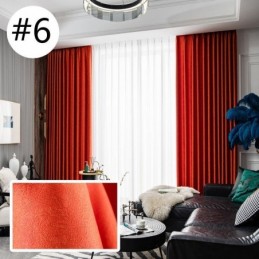 Moderni Yksivärinen Verho Mittatilaustyönä Tehty Pimennysverhot Olohuoneeseen