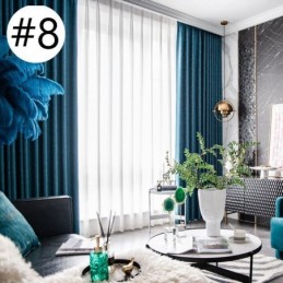 Moderni Yksivärinen Verho Mittatilaustyönä Tehty Pimennysverhot Olohuoneeseen