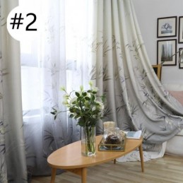 Mittatilaustyönä Tehty Verho Tuore Bambupainatusikkuna