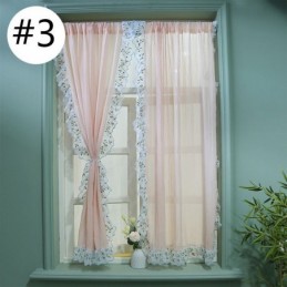 Modernit Jacquard-Läpikuultavat Verhot Pohjoismaiseen Ikkunakäsittelyyn Olohuoneeseen