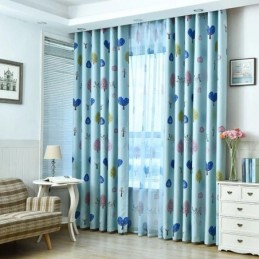 Söpö Piirretty Lastenhuoneen Verho Mittatilaustyönä Tehty Verho Pieni Puukuvio Lastentarha