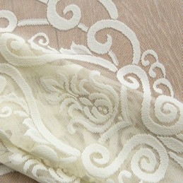 Eurooppalaiset Kirjaillut Läpikuultavat Verhot Läpinäkyvä Voile-Ikkunakäsittely Olohuoneeseen